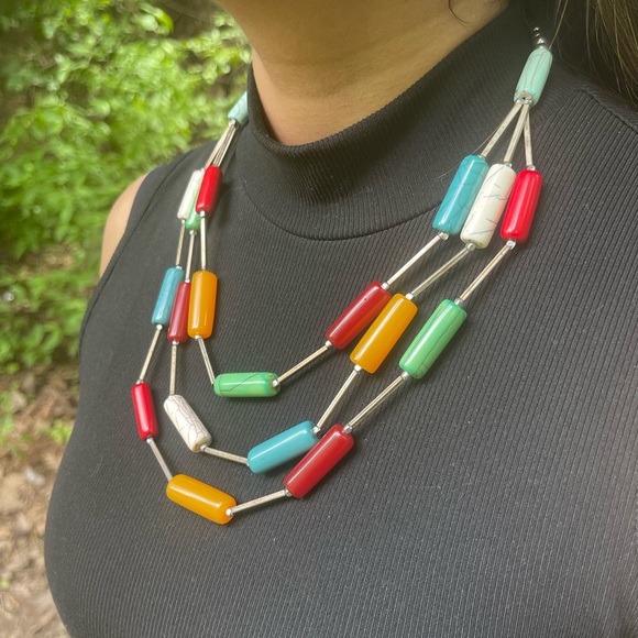 The Multicoloured Necklace - Picture 2 of 2